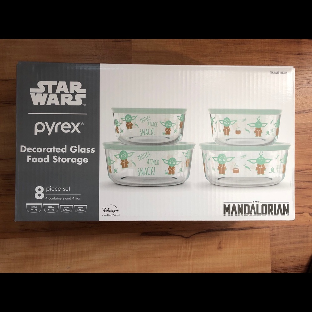 Star Wars Pyrex Decorative Glass Food Storage